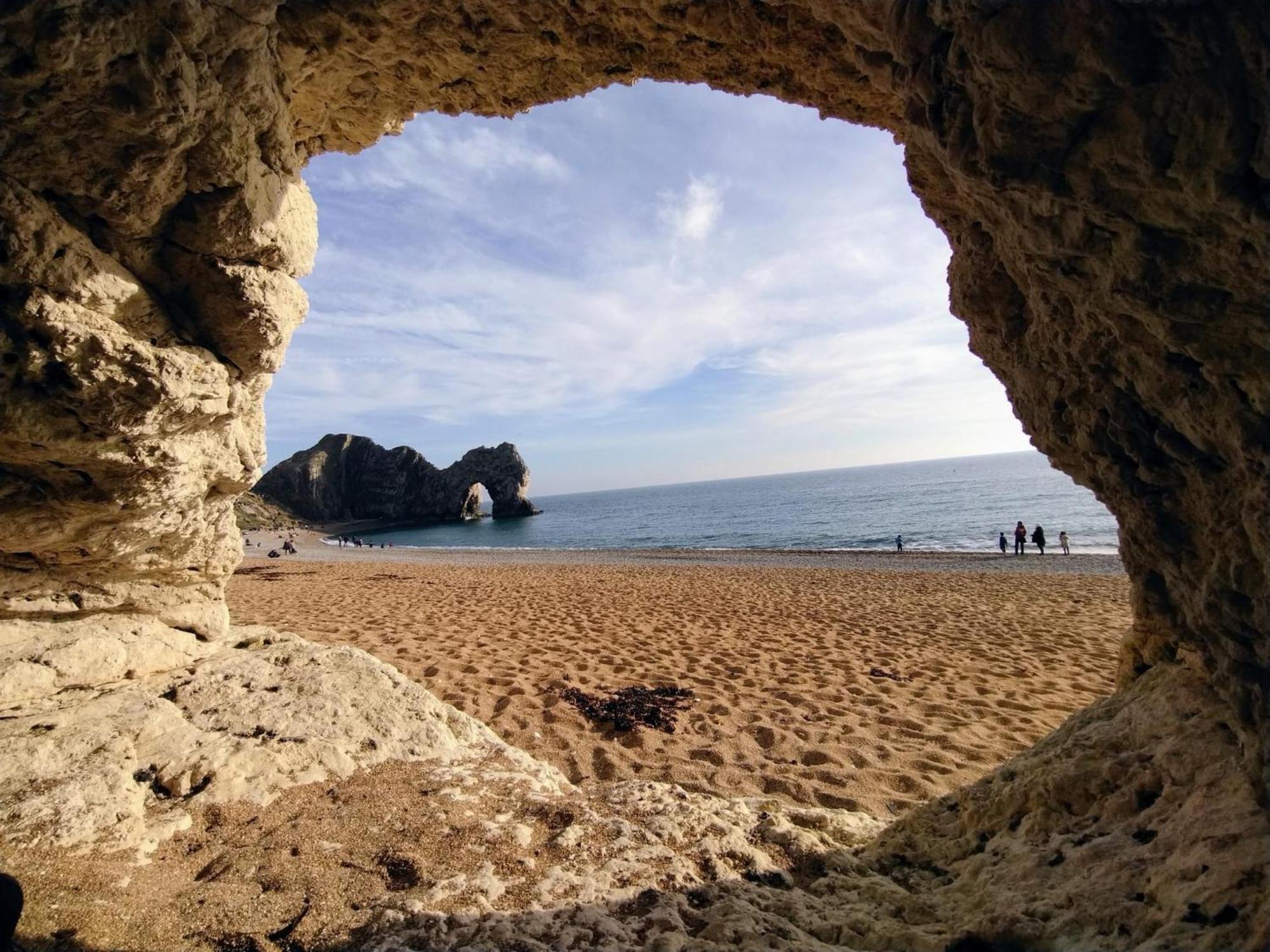 Emma'S Sea View 2-Bedroom Caravan At Durdle Door Near Wareham Dorset West Lulworth Eksteriør bilde