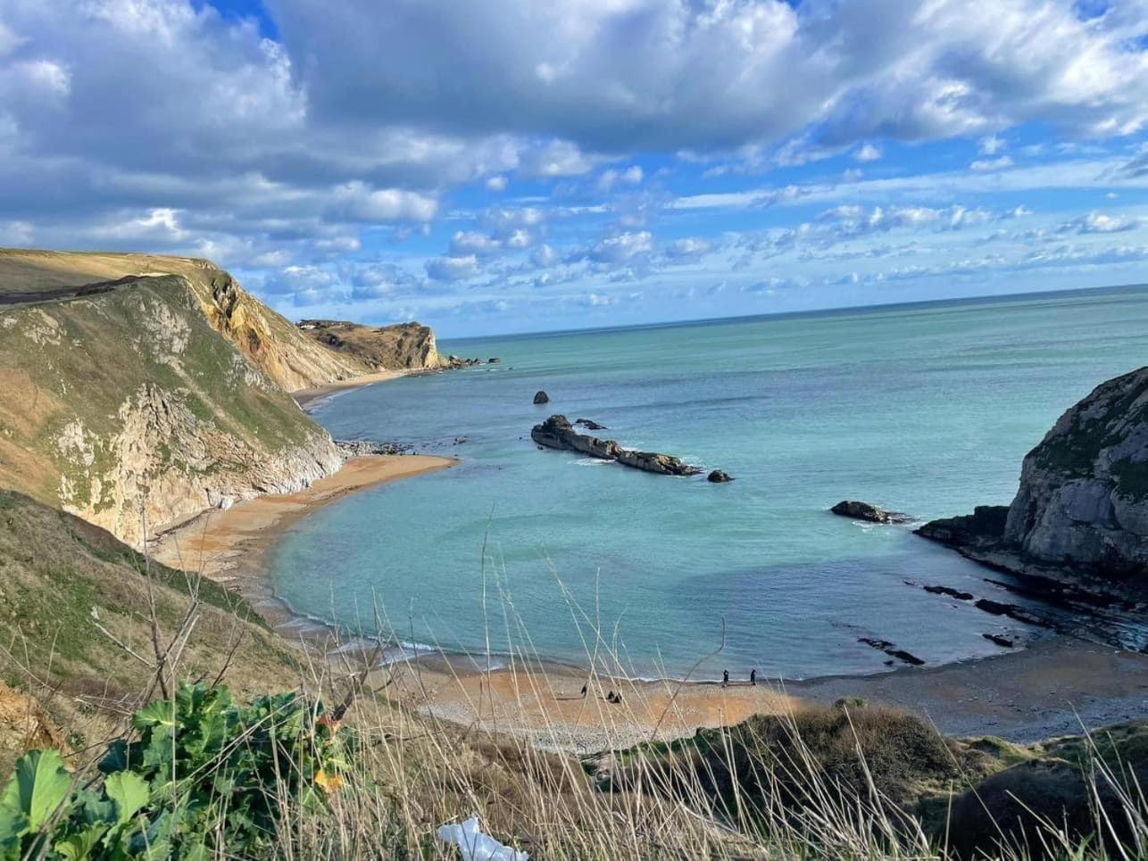 Emma'S Sea View 2-Bedroom Caravan At Durdle Door Near Wareham Dorset West Lulworth Eksteriør bilde