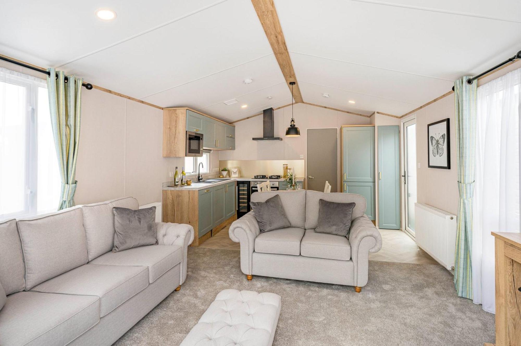 Emma'S Sea View 2-Bedroom Caravan At Durdle Door Near Wareham Dorset West Lulworth Eksteriør bilde